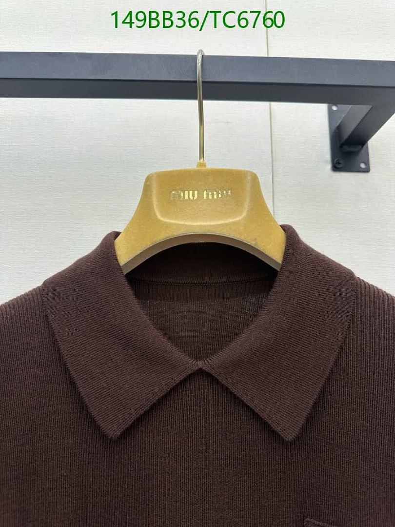 Miu Miu-Clothing Code: TC6760 $: 149USD