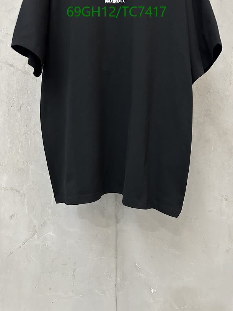 Balenciaga-Clothing Code: TC7417 $: 69USD
