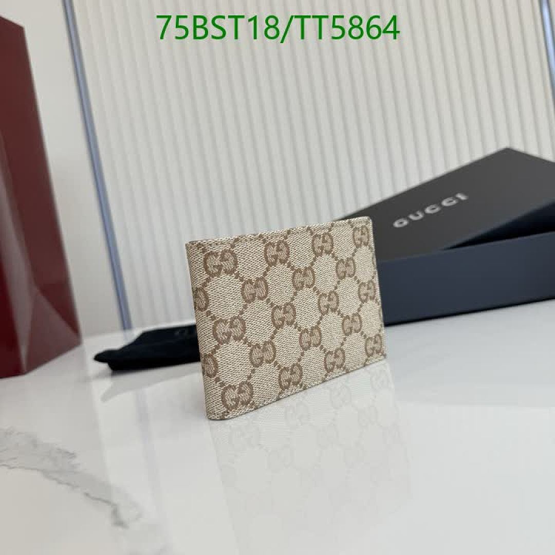 Gucci-Wallets(5A) Code: TT5864 $: 75USD