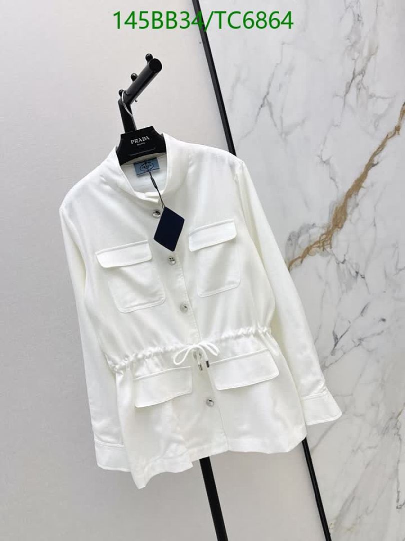 Prada-Clothing Code: TC6864 $: 145USD
