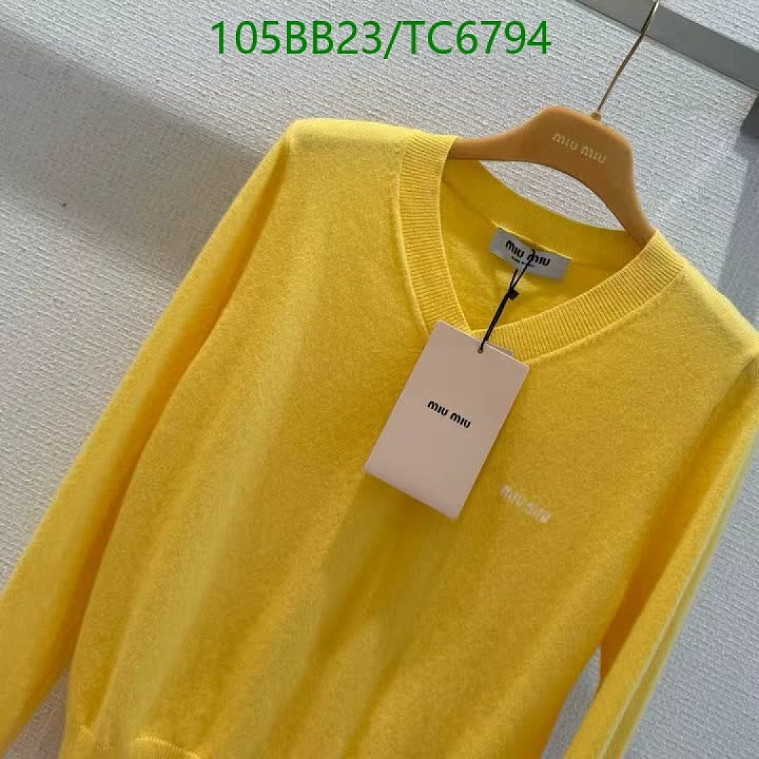Miu Miu-Clothing Code: TC6794 $: 105USD