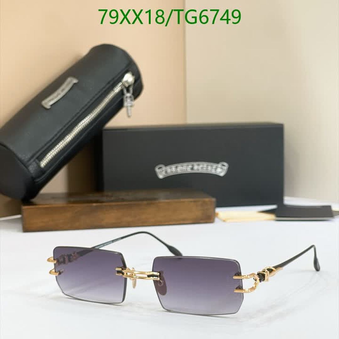 Chrome Hearts-Glasses Code: TG6749 $: 79USD