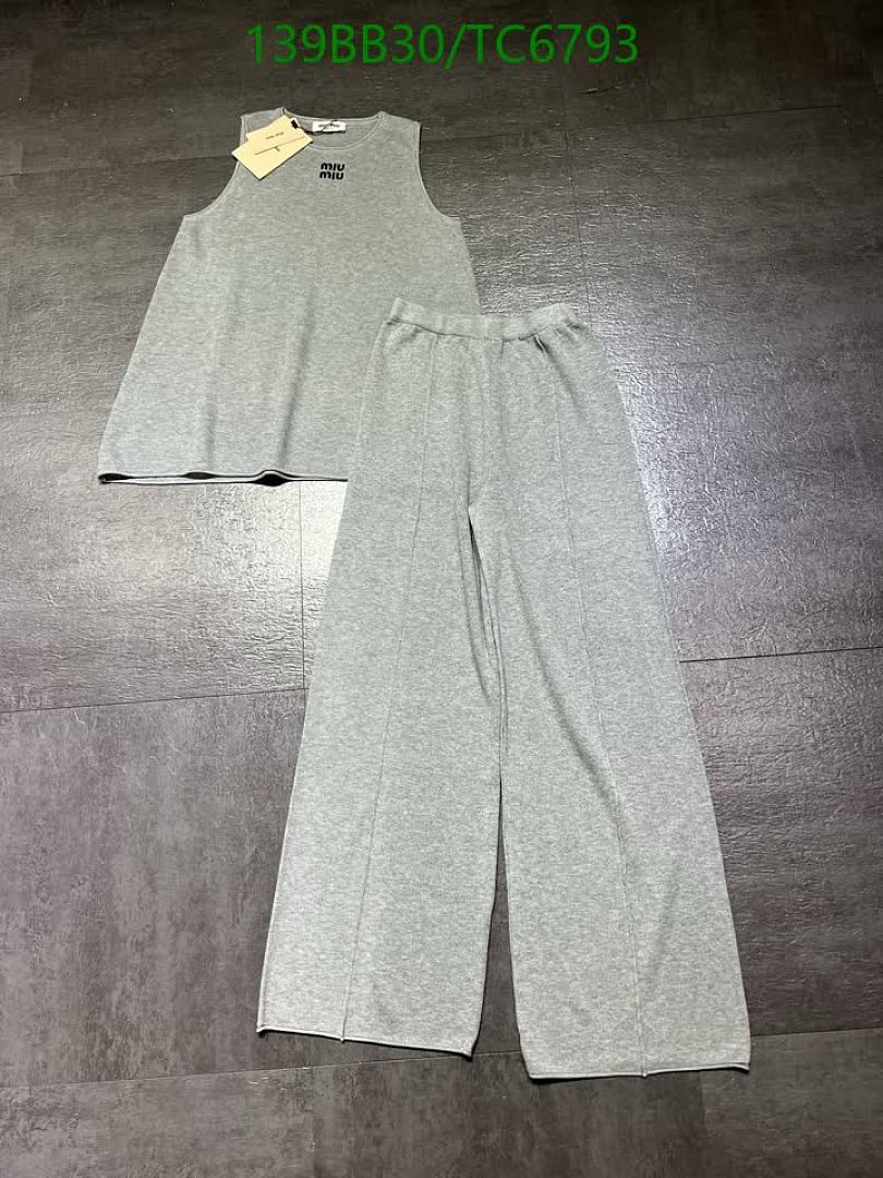 Miu Miu-Clothing Code: TC6793 $: 139USD