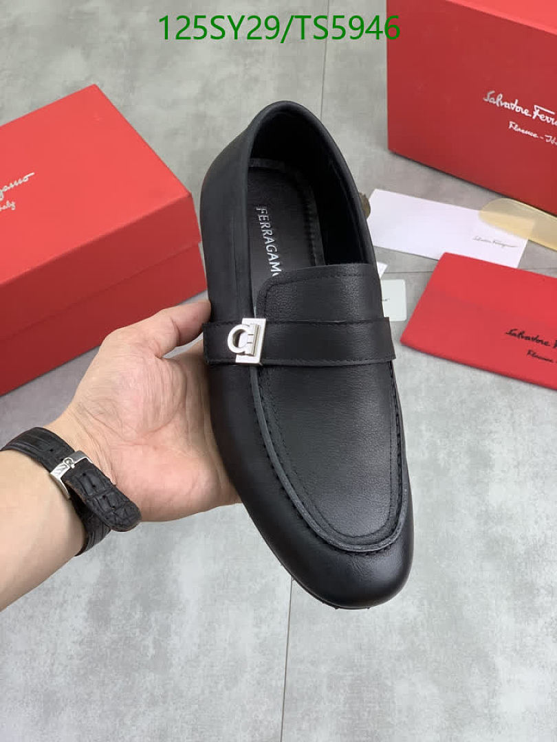 Ferragamo-Shoes(Men) Code: TS5946 $: 125USD