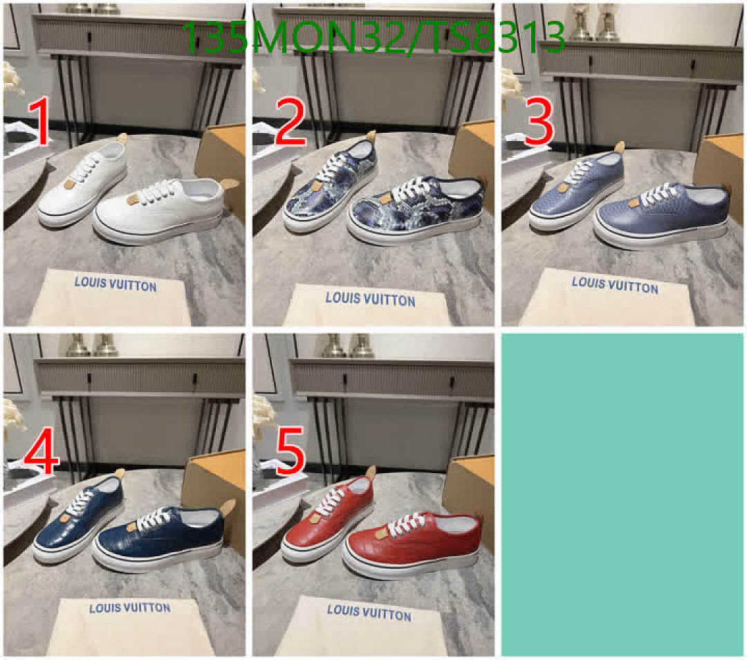 LV-Shoes(Men) Code: TS8313 $: 135USD