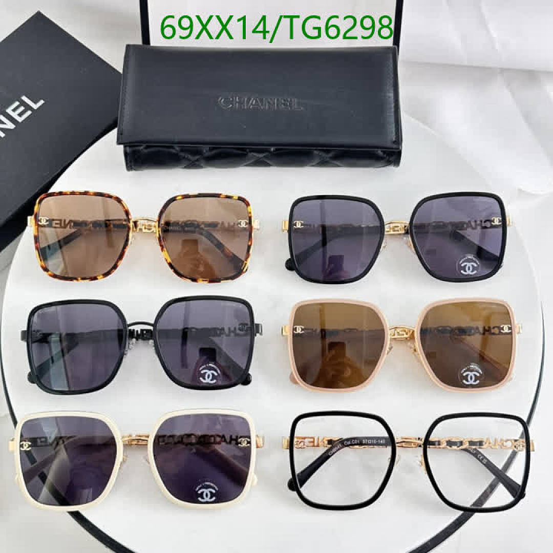 Chanel-Glasses Code: TG6298 $: 69USD