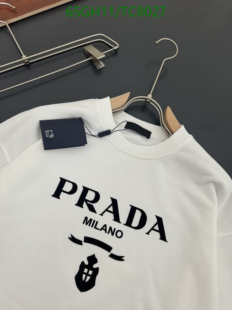 Prada-Clothing Code: TC8027 $: 65USD