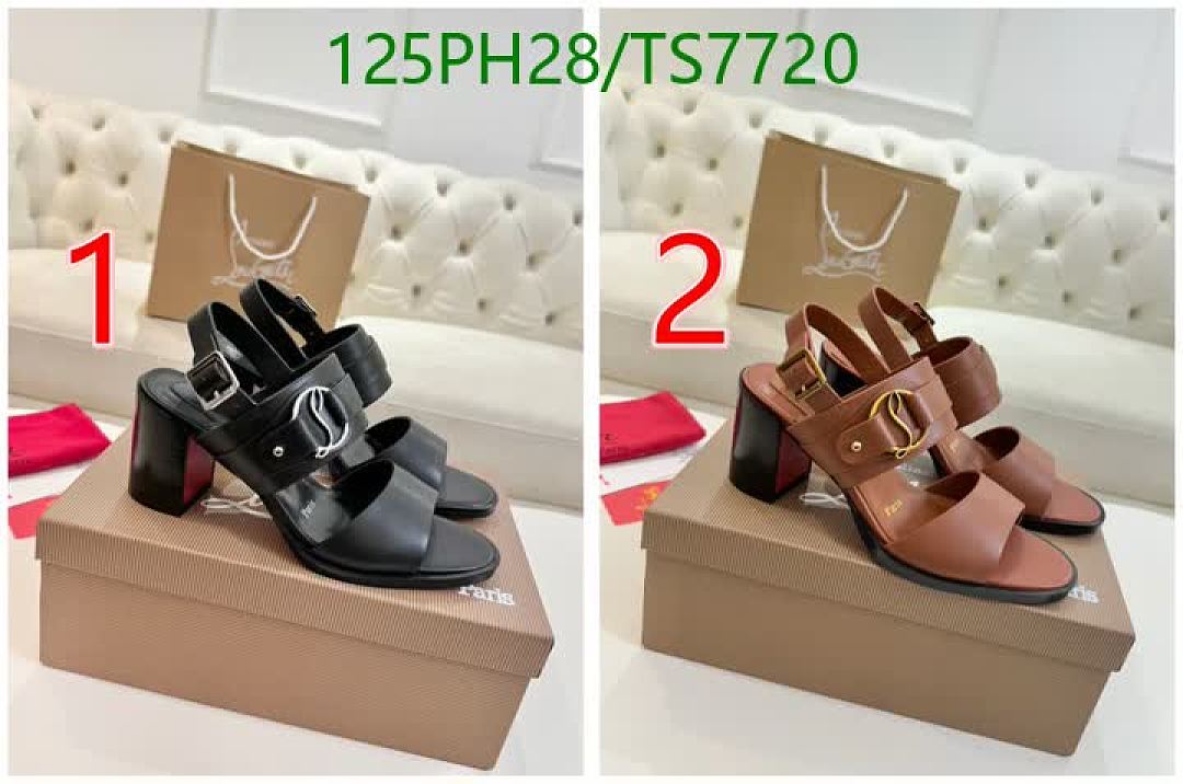 Christian Louboutin-Shoes(Women) Code: TS7720 $: 125USD