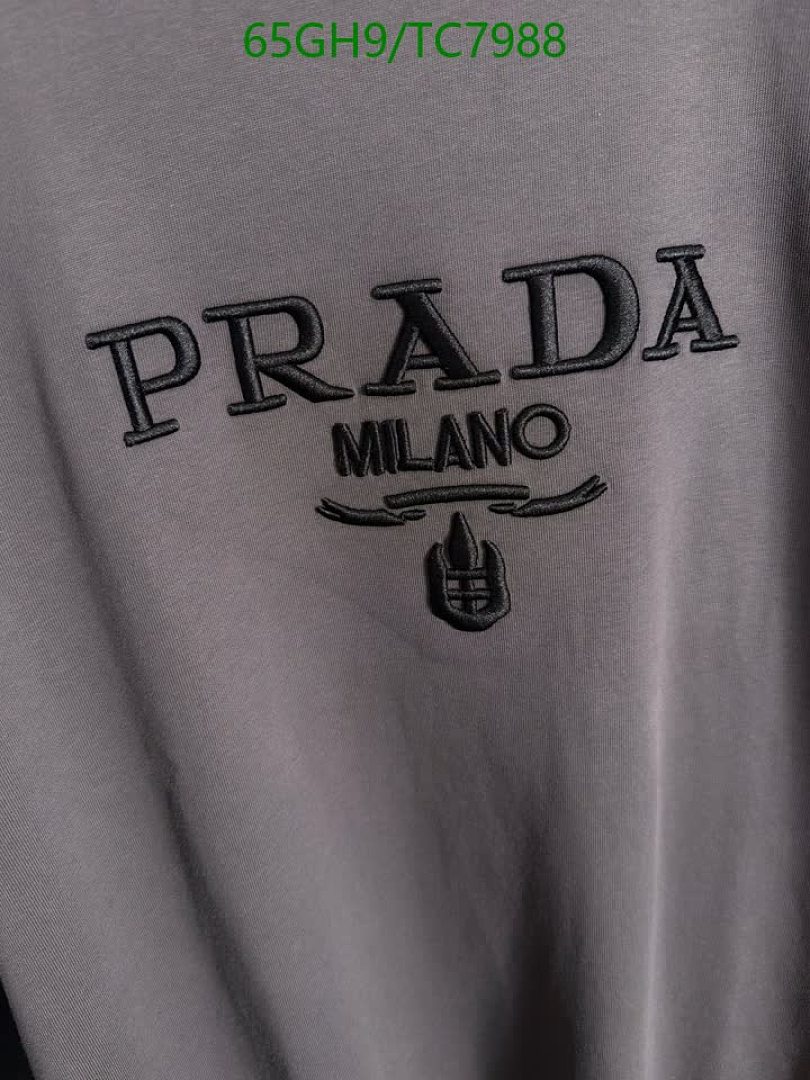 Prada-Clothing Code: TC7988 $: 65USD