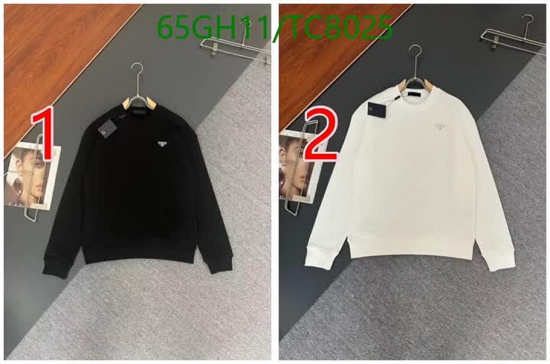 Prada-Clothing Code: TC8025 $: 65USD