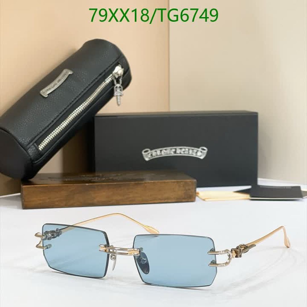 Chrome Hearts-Glasses Code: TG6749 $: 79USD