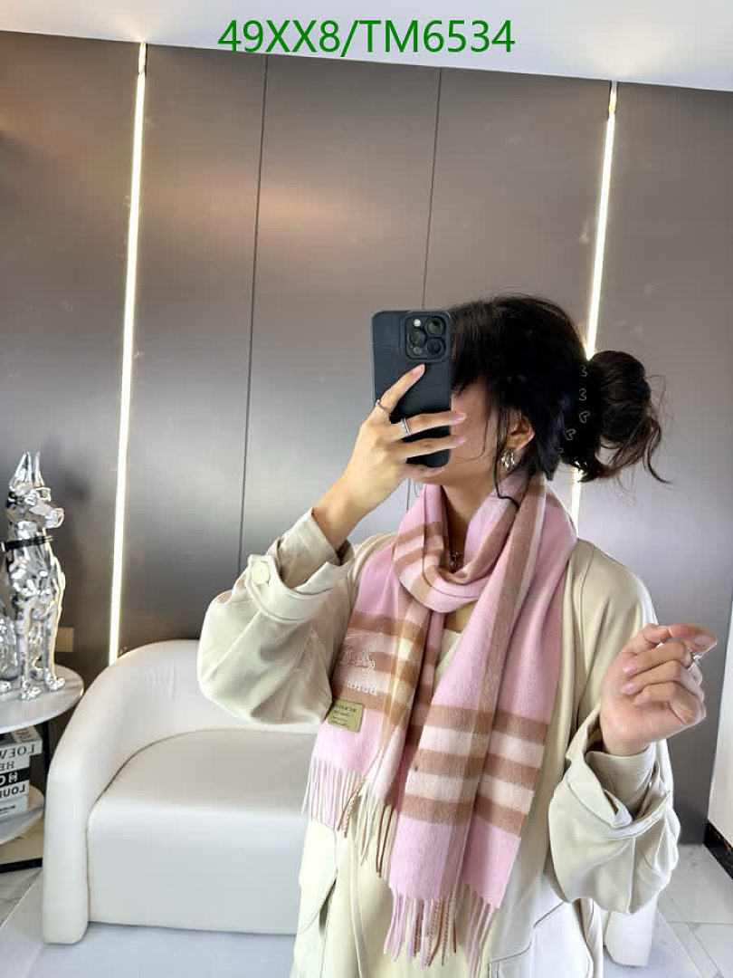 Burberry-Scarves Code: TM6534 $: 49USD