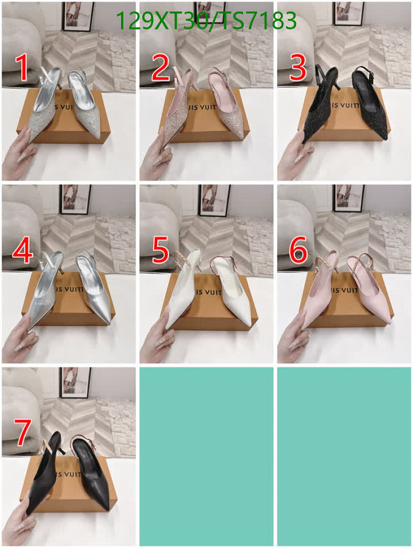 LV-Shoes(Women) Code: TS7183 $: 129USD