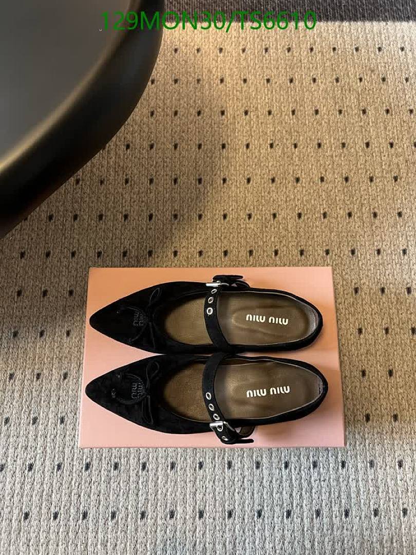 Miu Miu-Shoes(Women) Code: TS6610 $: 129USD