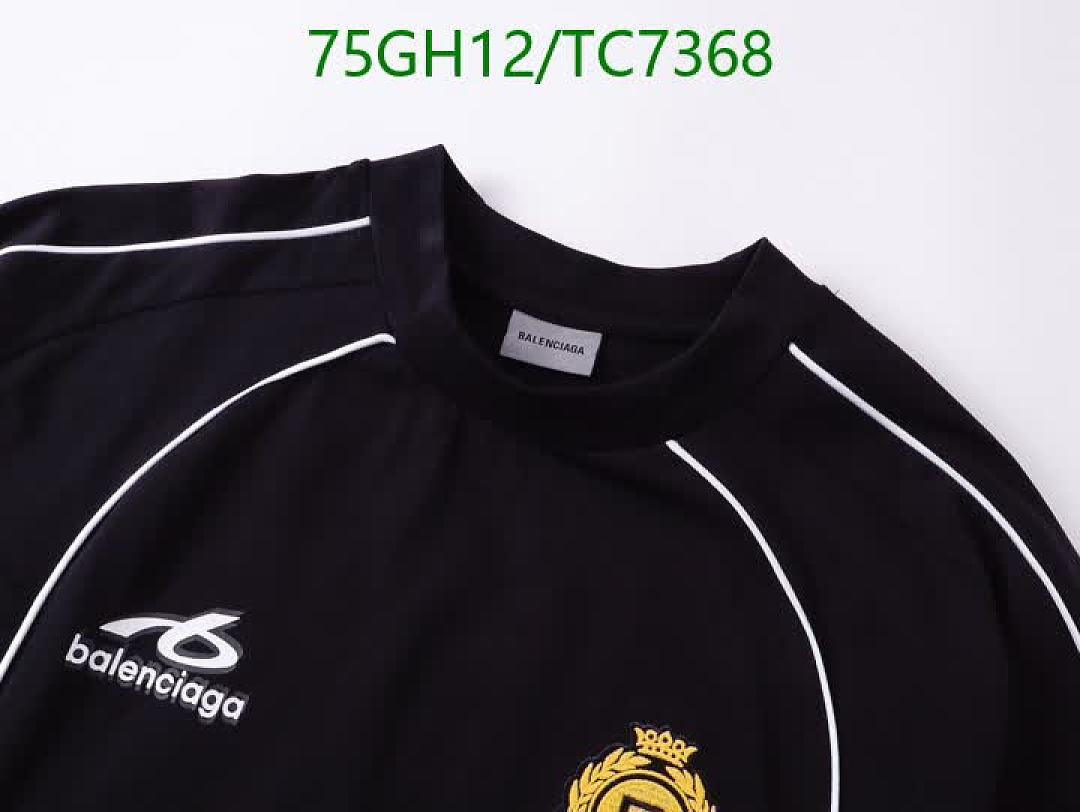 Balenciaga-Clothing Code: TC7368 $: 75USD