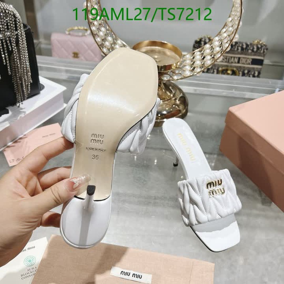 Miu Miu-Shoes(Women) Code: TS7212 $: 119USD