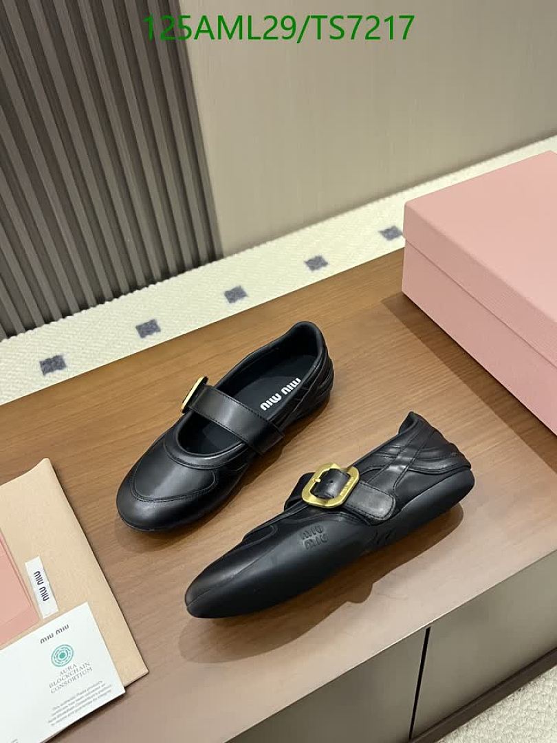 Miu Miu-Shoes(Women) Code: TS7217 $: 125USD