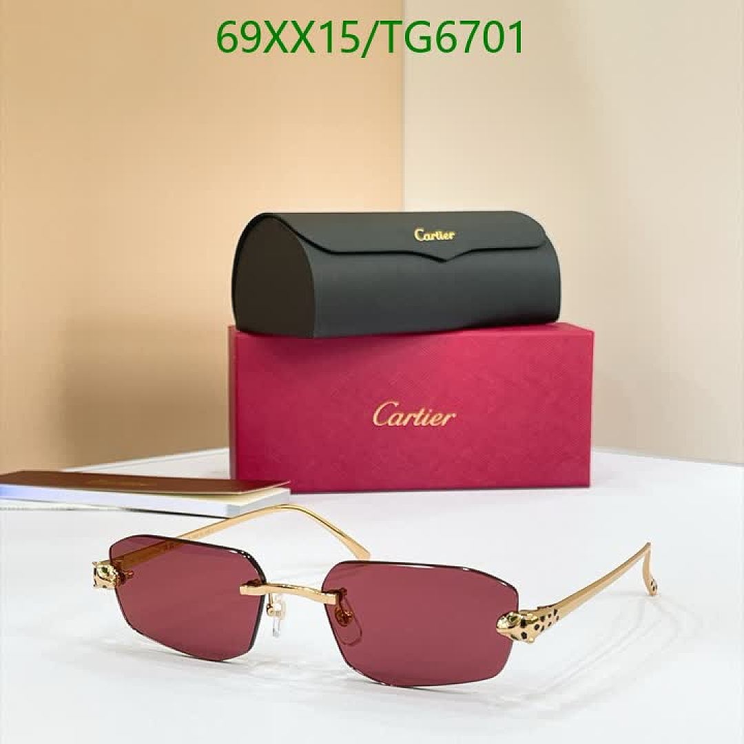 Cartier-Glasses Code: TG6701 $: 69USD