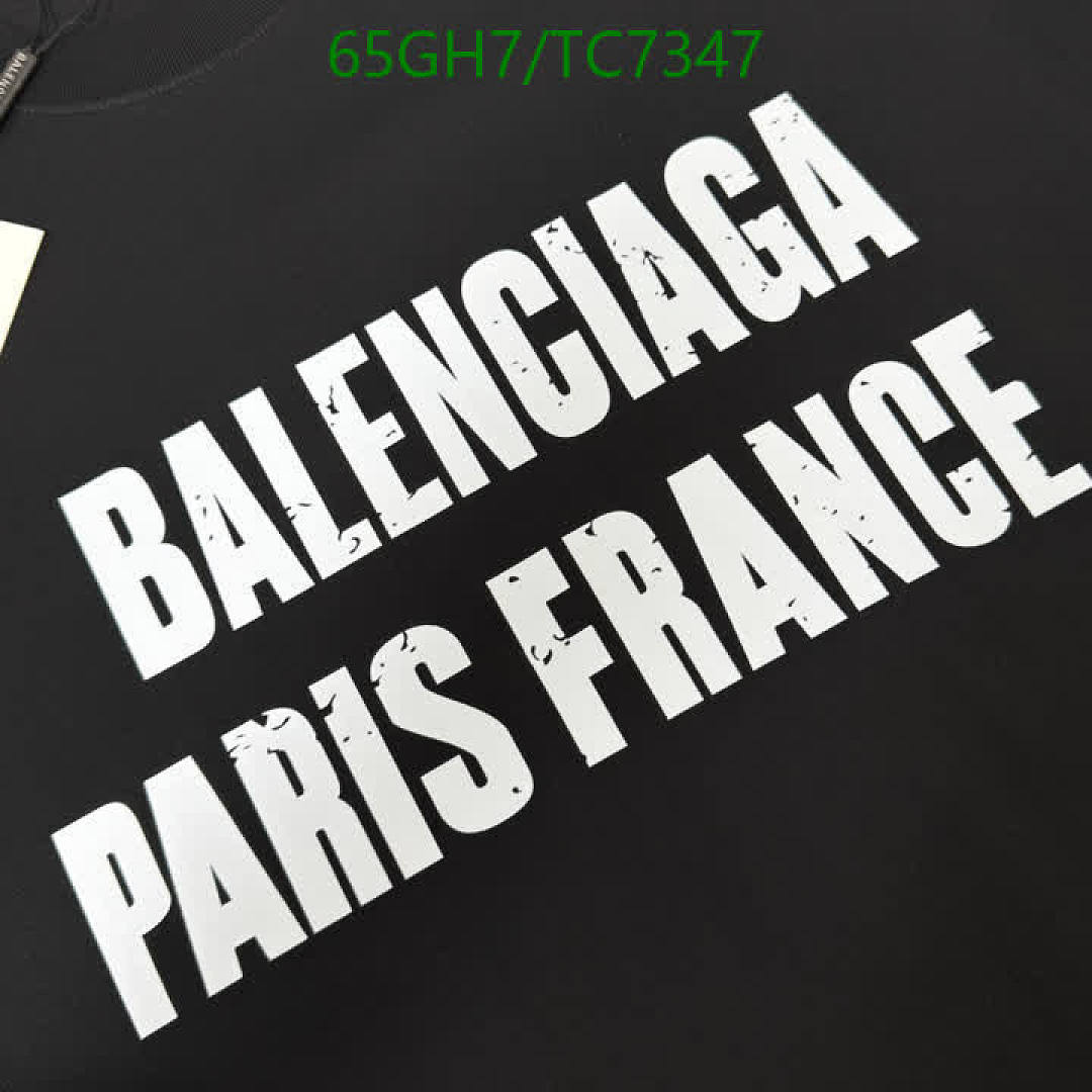 Balenciaga-Clothing Code: TC7347 $: 65USD