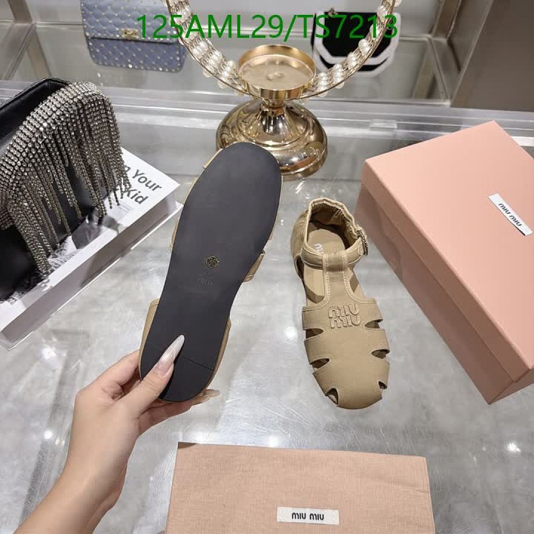 Miu Miu-Shoes(Women) Code: TS7213 $: 125USD