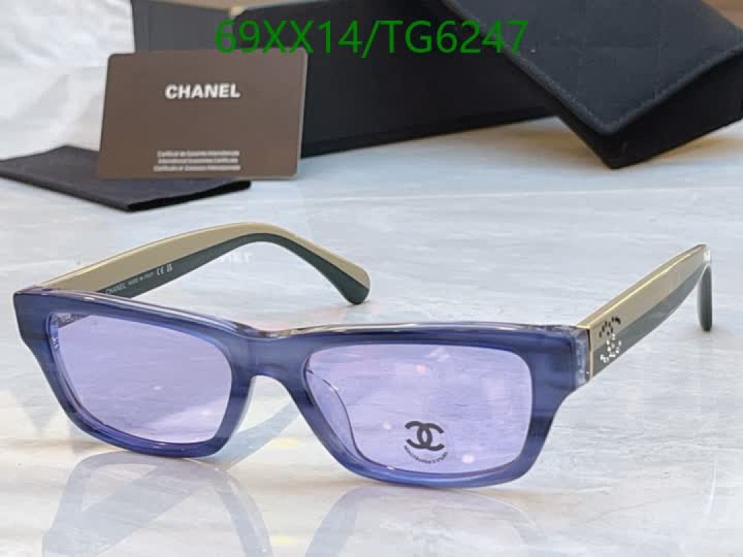 Chanel-Glasses Code: TG6247 $: 69USD