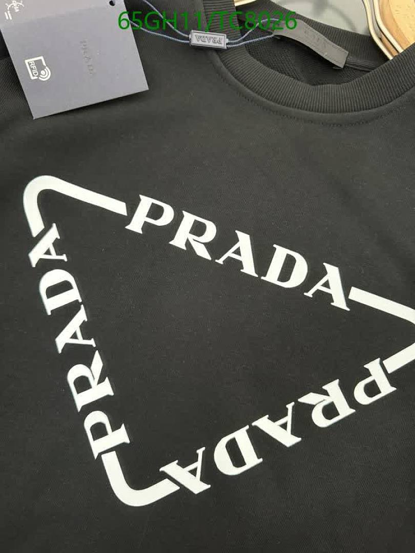 Prada-Clothing Code: TC8026 $: 65USD
