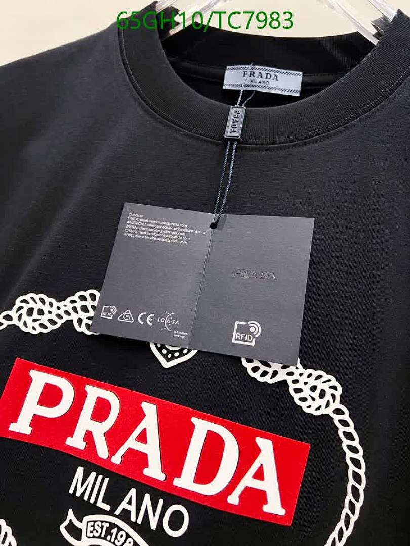 Prada-Clothing Code: TC7983 $: 65USD