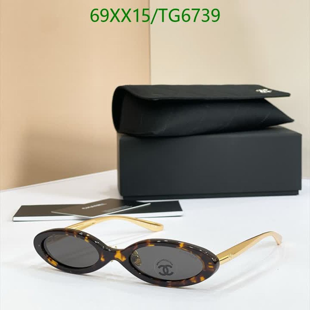 Chanel-Glasses Code: TG6739 $: 69USD