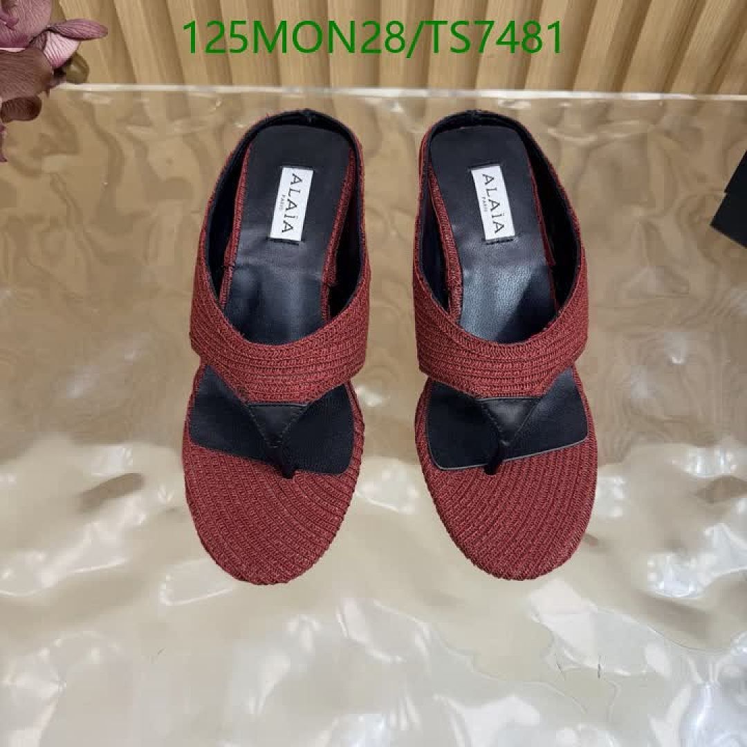 Alaia-Shoes(Women) Code: TS7481 $: 125USD