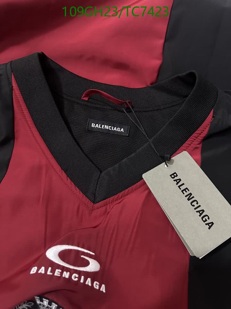 Balenciaga-Clothing Code: TC7423 $: 109USD
