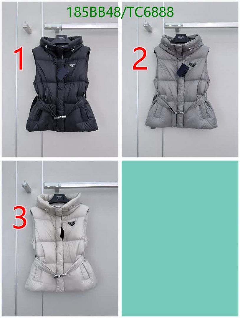 Prada-Down Jackets(Women) Code: TC6888 $: 185USD