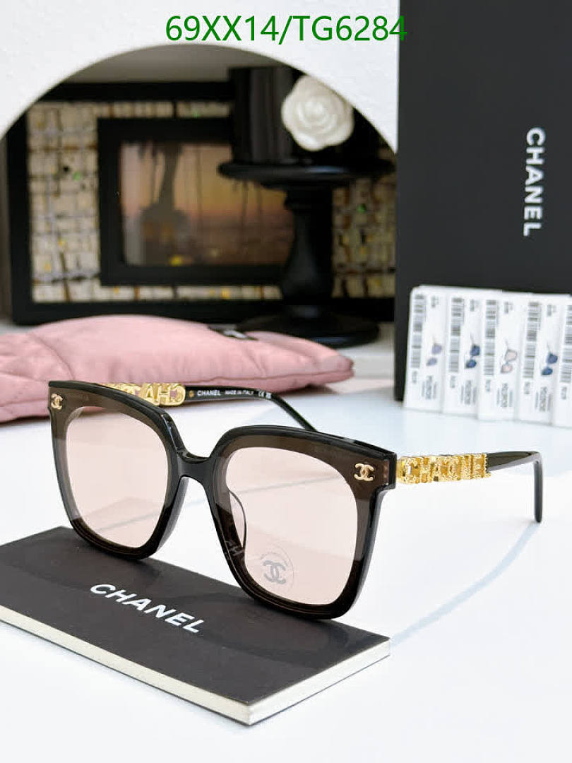 Chanel-Glasses Code: TG6284 $: 69USD