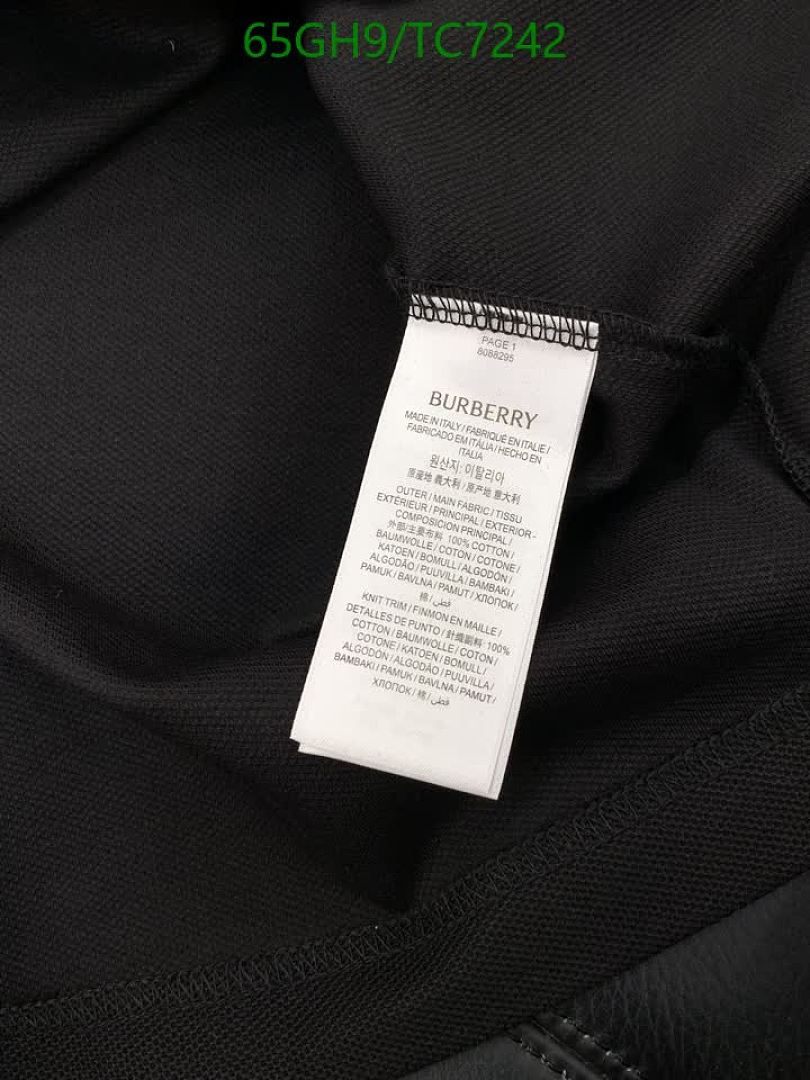 Burberry-Clothing Code: TC7242 $: 65USD