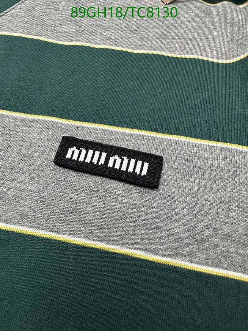 Miu Miu-Clothing Code: TC8130 $: 89USD