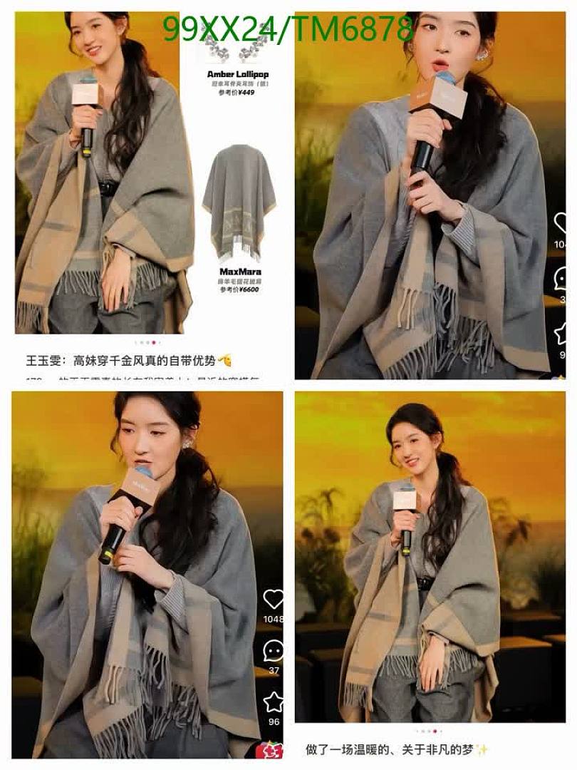 Maxmara-Scarves Code: TM6878 $: 99USD