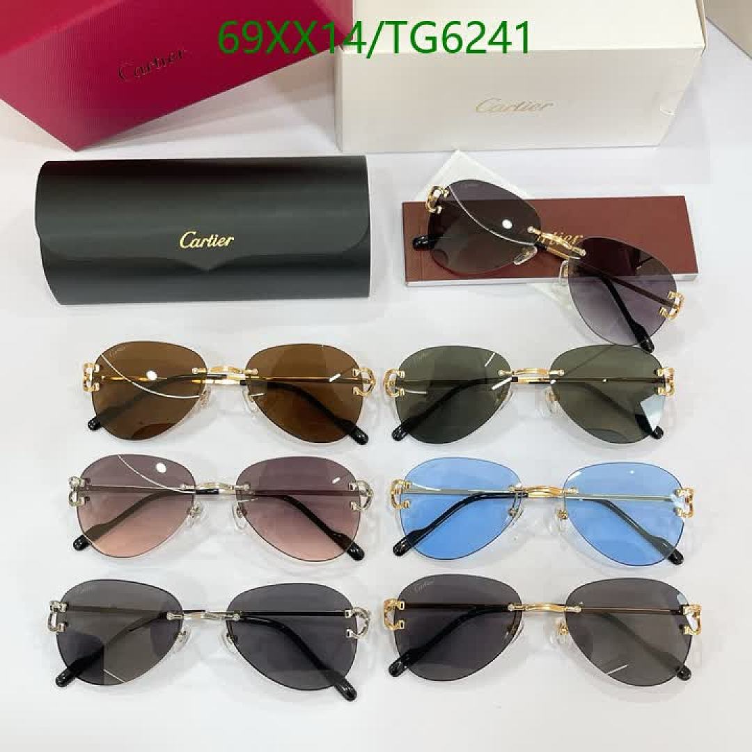 Cartier-Glasses Code: TG6241 $: 69USD
