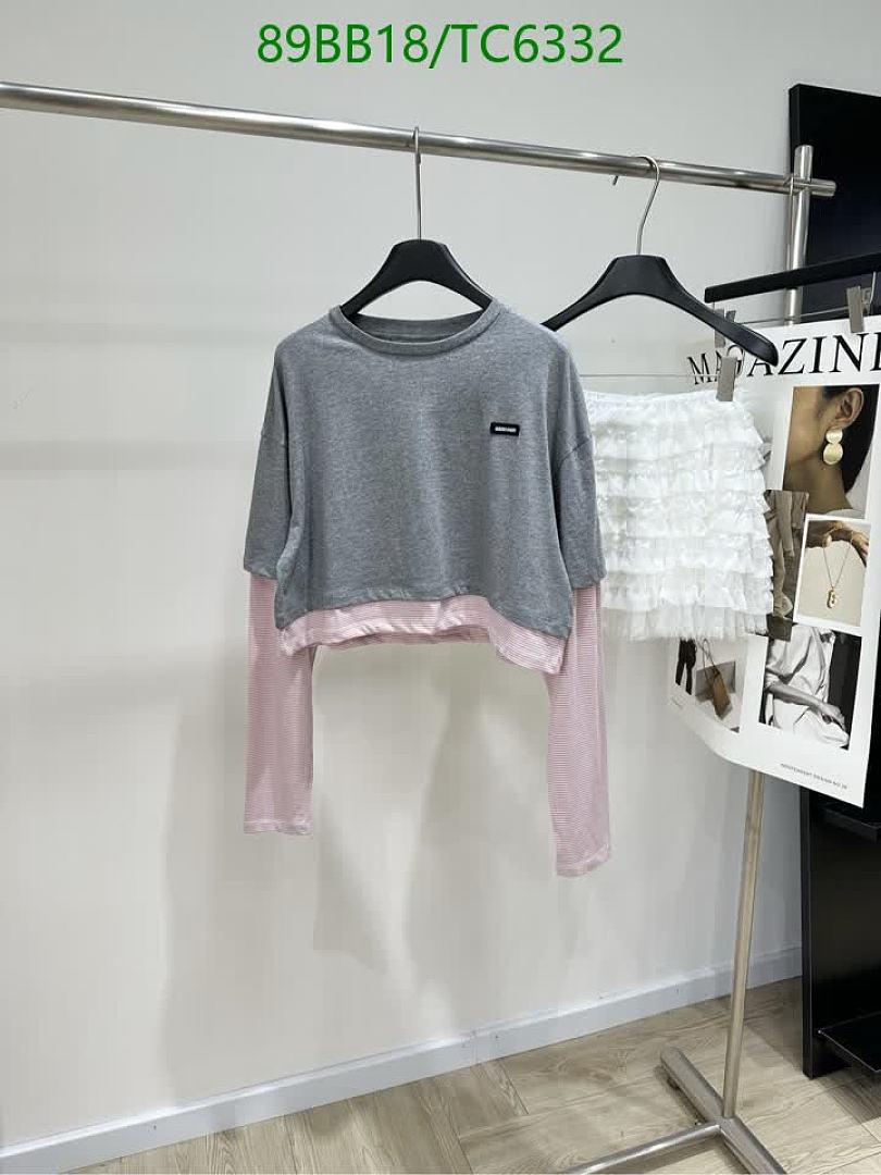 Miu Miu-Clothing Code: TC6332 $: 89USD