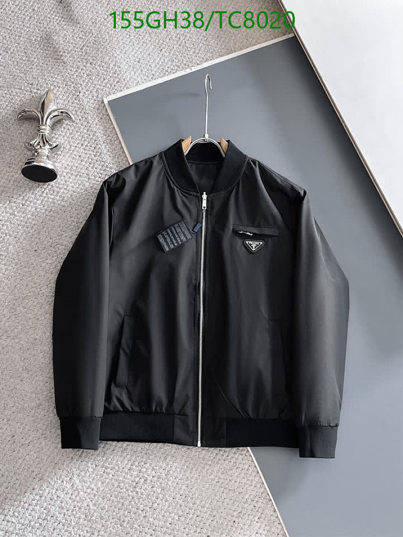 Prada-Clothing Code: TC8020 $: 155USD