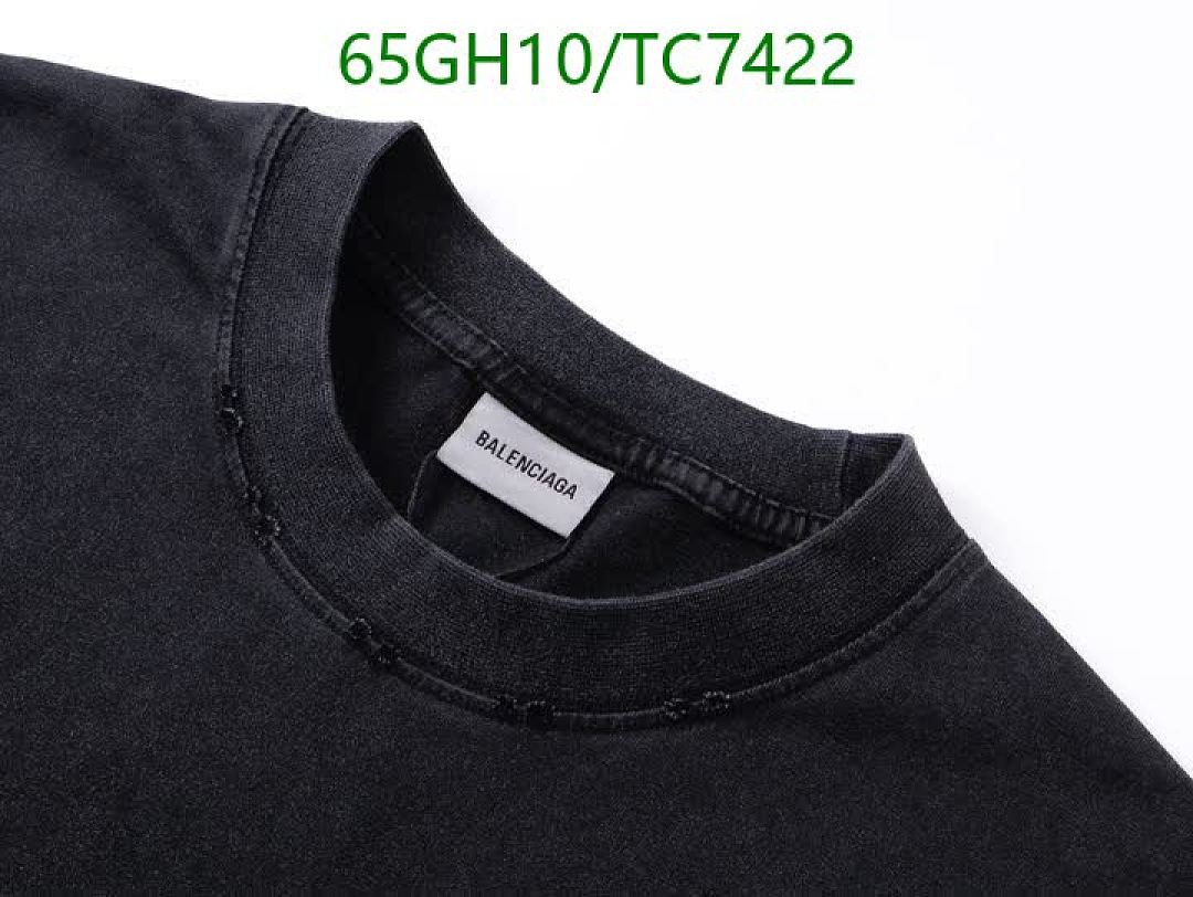 Balenciaga-Clothing Code: TC7422 $: 65USD