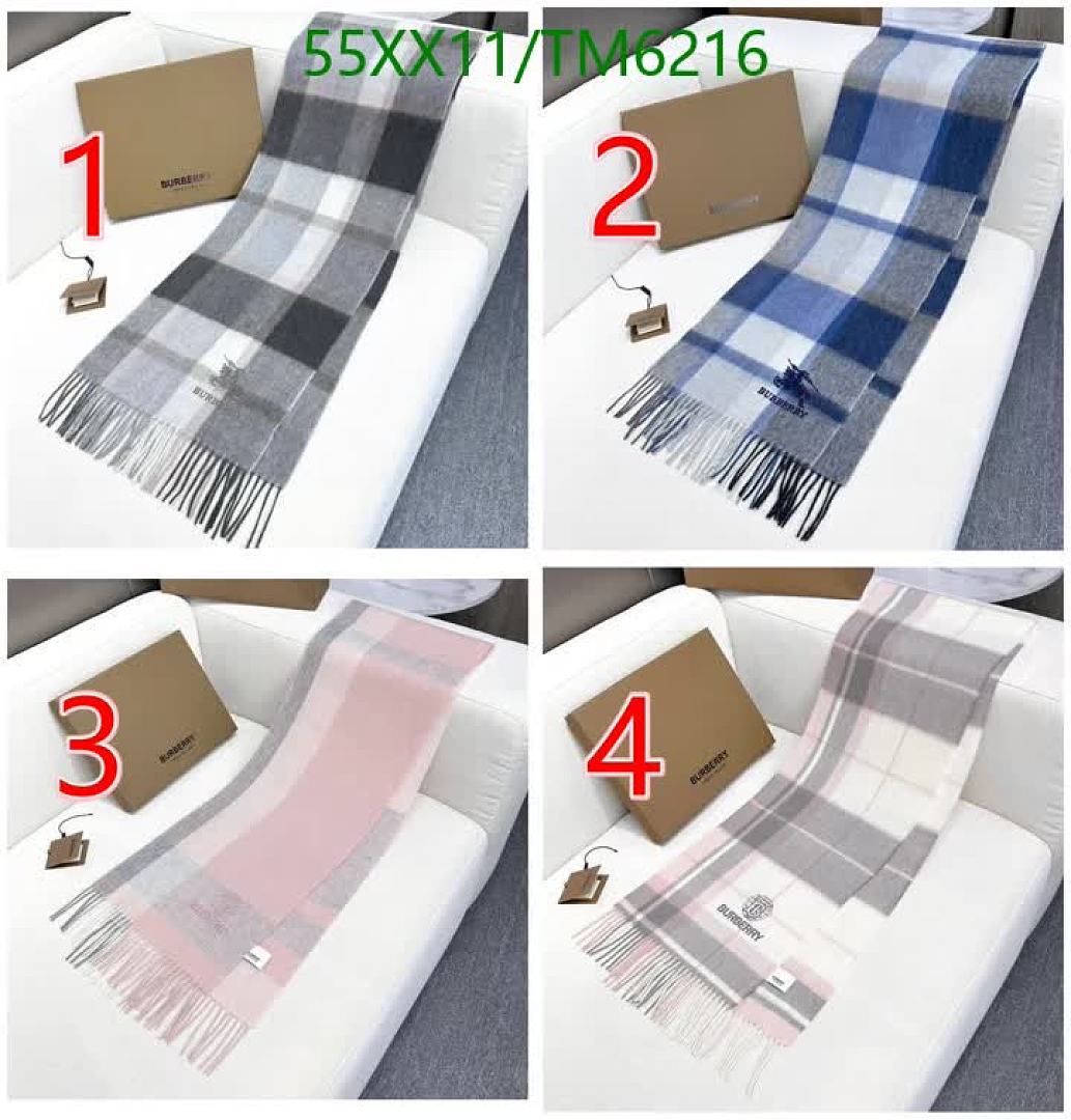 Burberry-Scarves Code: TM6216 $: 55USD