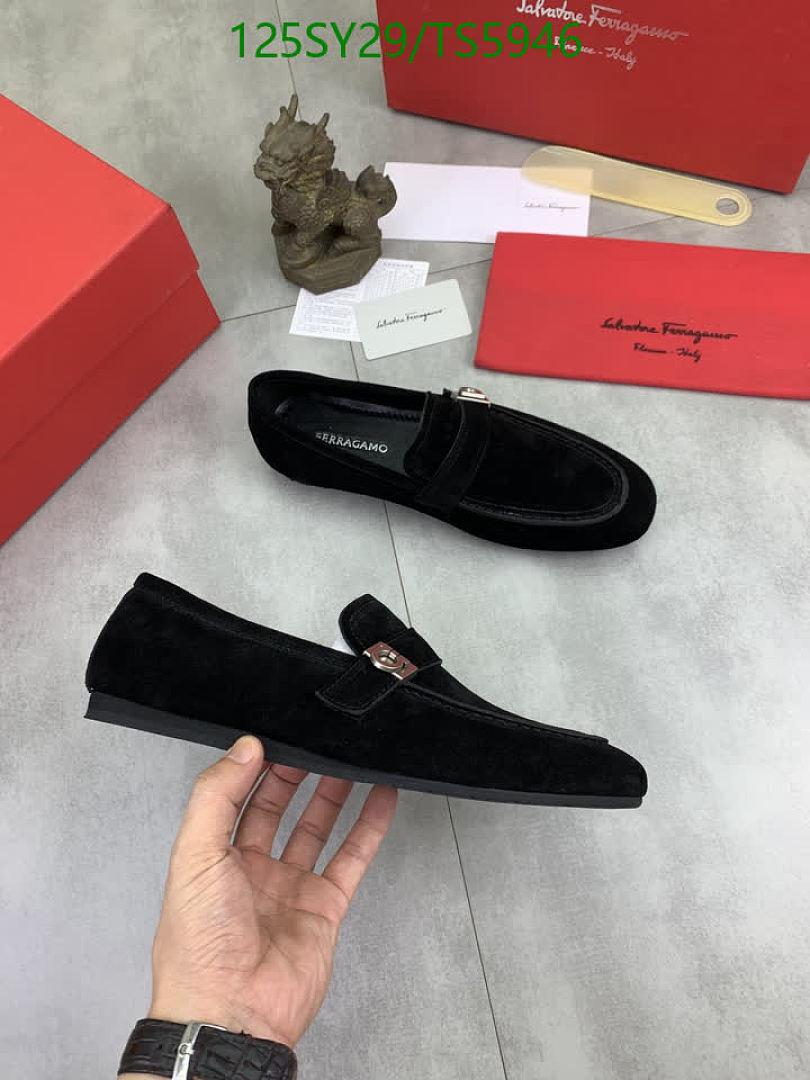 Ferragamo-Shoes(Men) Code: TS5946 $: 125USD