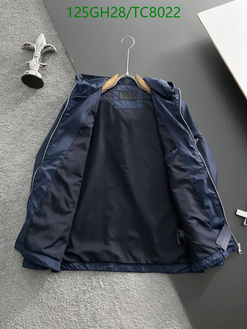 Prada-Clothing Code: TC8022 $: 125USD