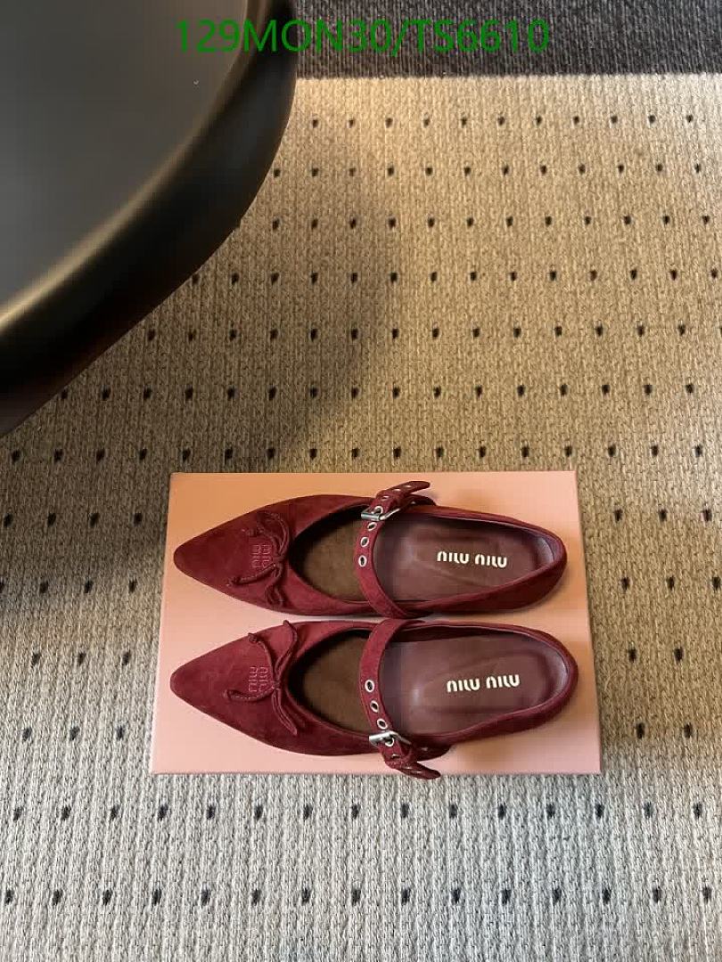 Miu Miu-Shoes(Women) Code: TS6610 $: 129USD
