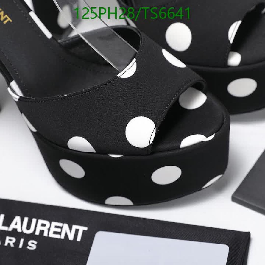 YSL-Shoes(Women) Code: TS6641 $: 125USD
