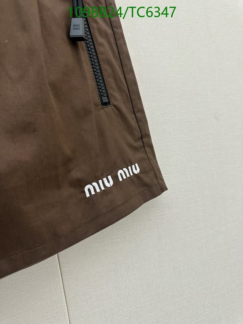 Miu Miu-Clothing Code: TC6347 $: 109USD