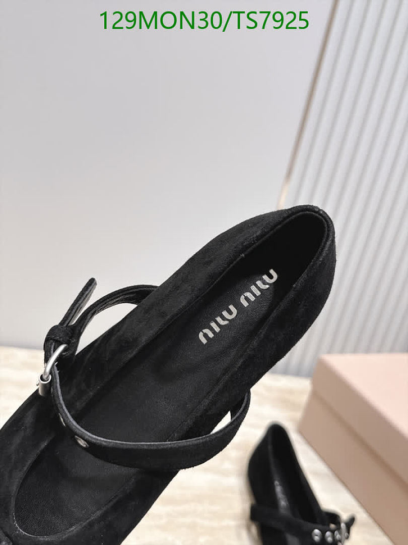 Miu Miu-Shoes(Women) Code: TS7925 $: 129USD