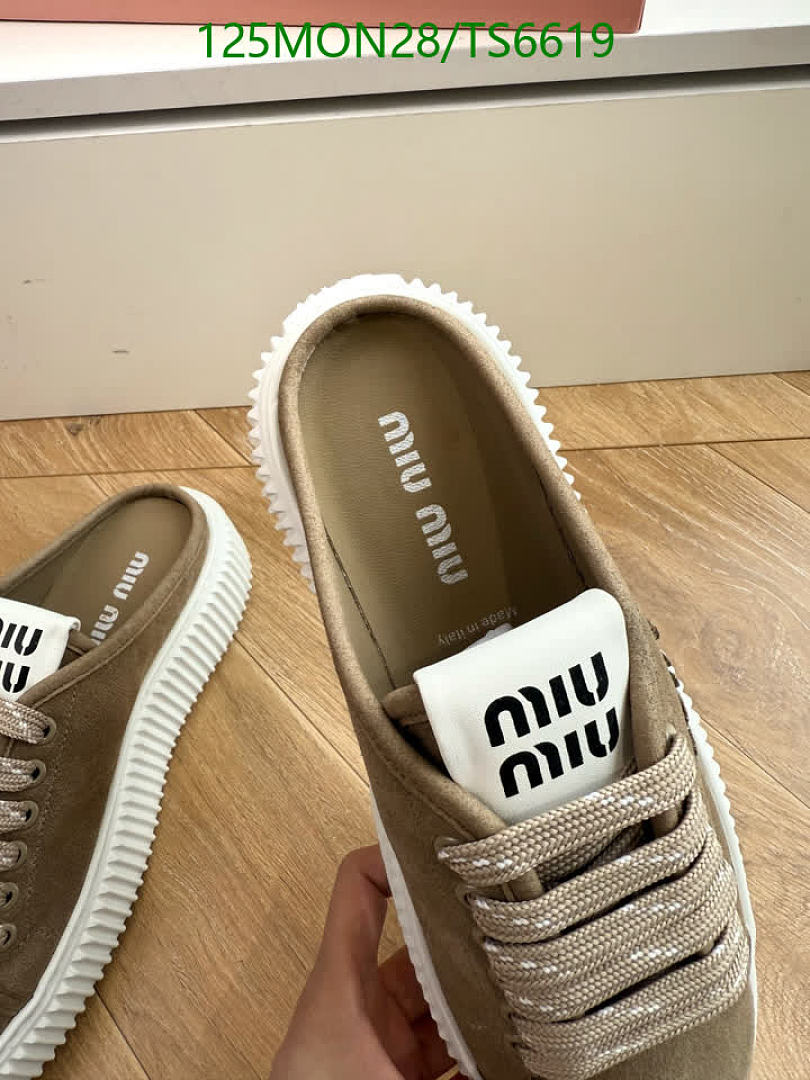 Miu Miu-Shoes(Women) Code: TS6619 $: 125USD