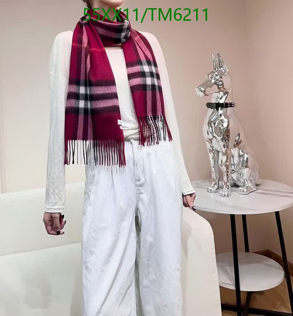 Burberry-Scarves Code: TM6211 $: 55USD