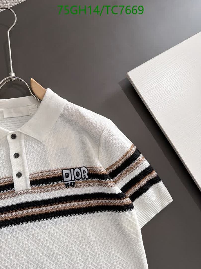 Dior-Clothing Code: TC7669 $: 75USD