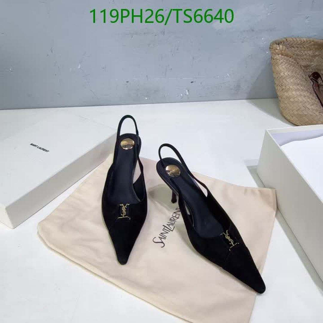 YSL-Shoes(Women) Code: TS6640 $: 119USD